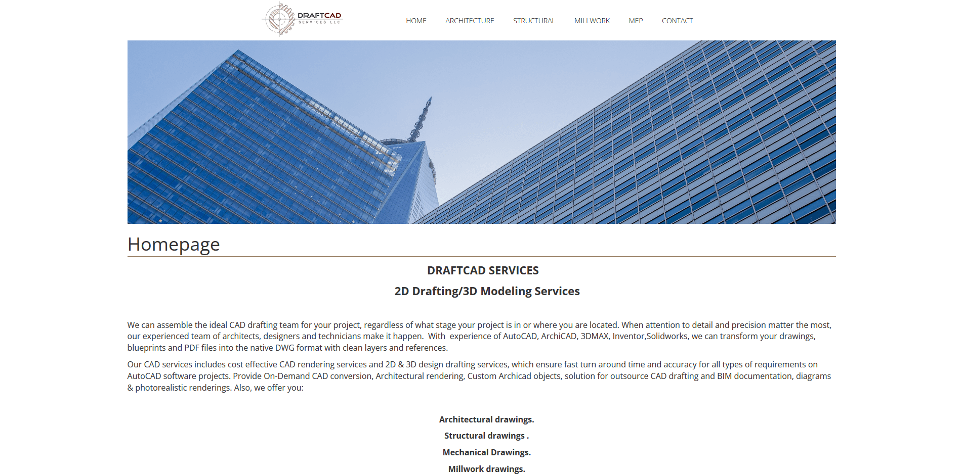 Strona DraftCad