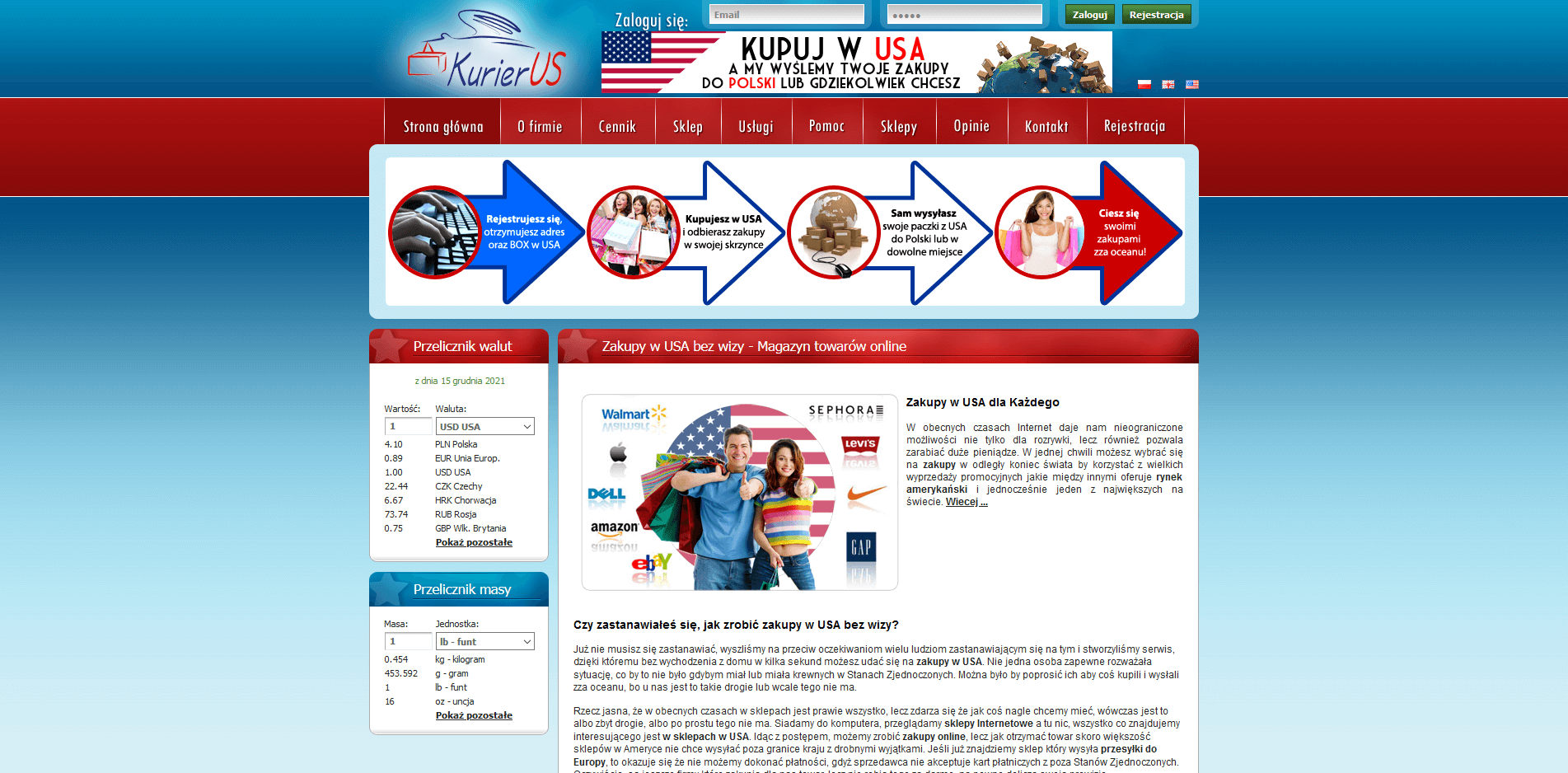Strona Kurier us