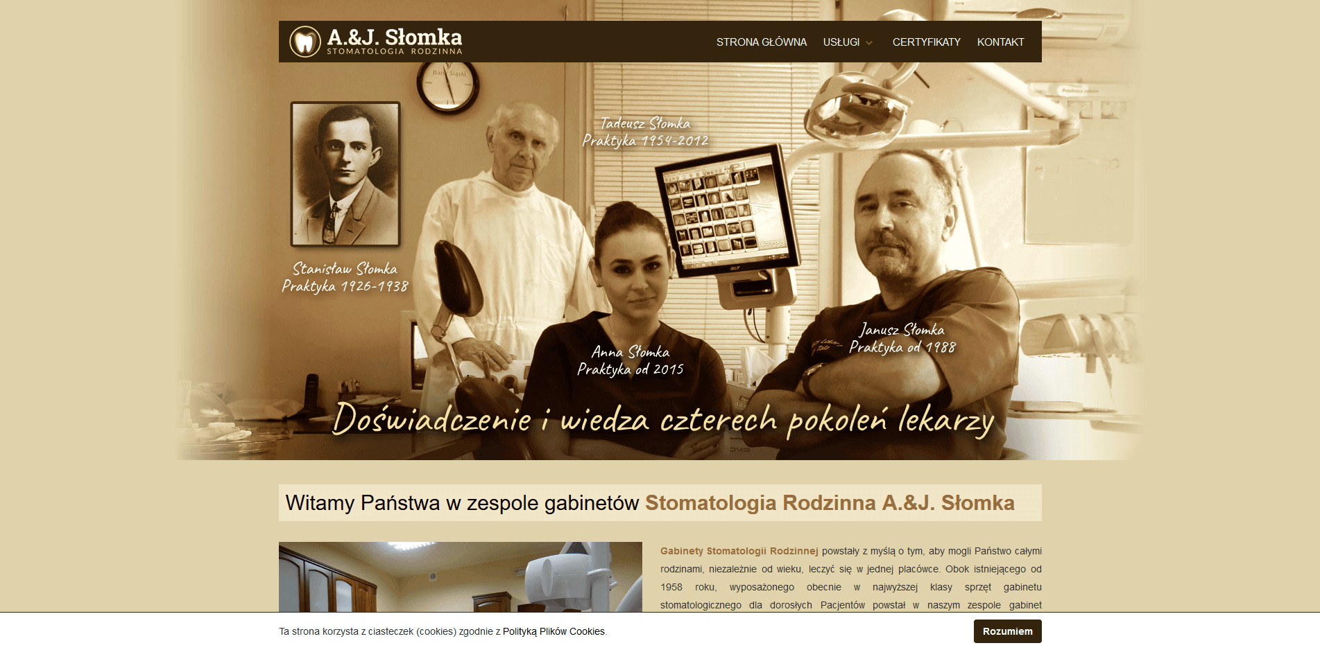 Strona słomka stomatoliogia